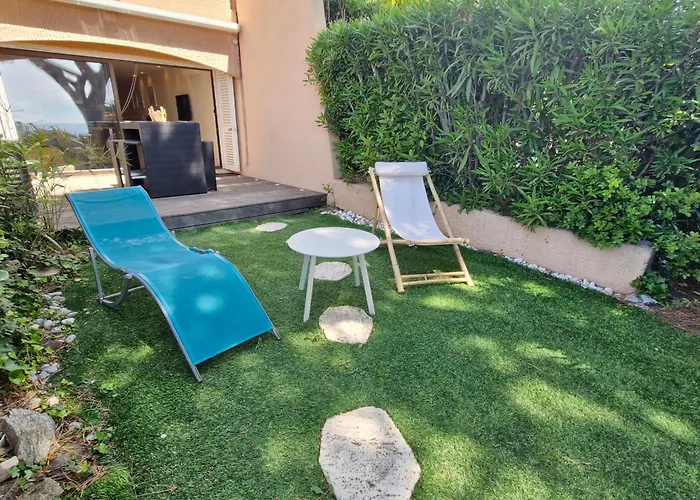 Lejlighed Climatise 2 Pieces Avec Vue : 4 Pers, Piscine, Parking - Fr-1-780-38