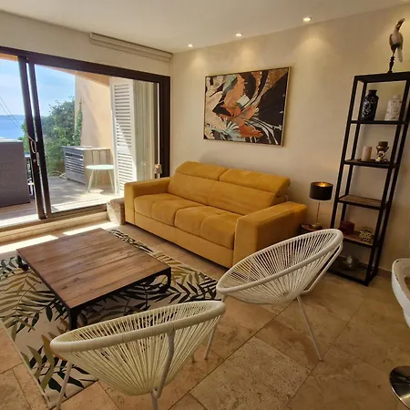 Climatise 2 Pieces Avec Vue : 4 Pers, Piscine, Parking - Fr-1-780-38 Sainte-Maxime